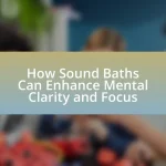 How Sound Baths Can Enhance Mental Clarity and Focus