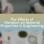 The Effects of Vibration on Material Properties in Engineering