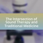 The Intersection of Sound Therapy and Traditional Medicine