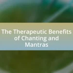 The Therapeutic Benefits of Chanting and Mantras
