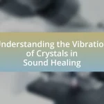 Understanding the Vibration of Crystals in Sound Healing