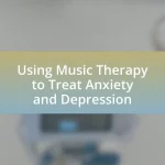 Using Music Therapy to Treat Anxiety and Depression